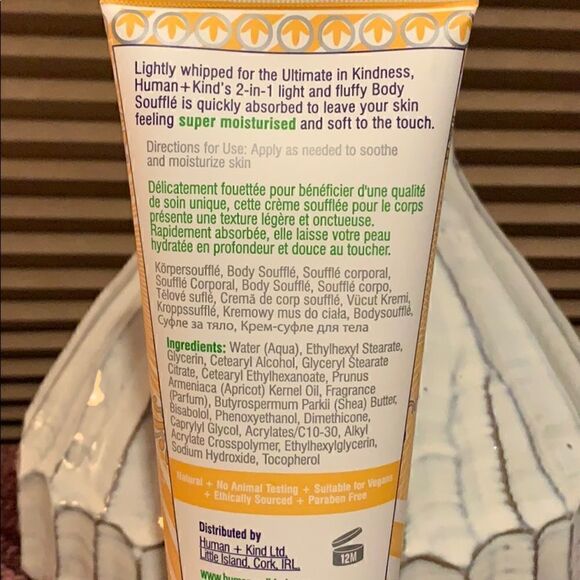 HUMAN + KIND Apricot Body Soufflé - Picture 2 of 3